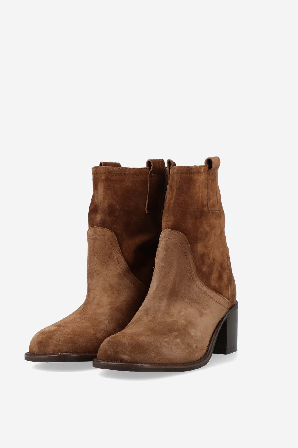 Suede ankle boots