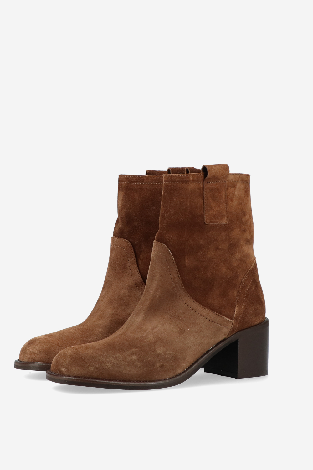 Suede ankle boots
