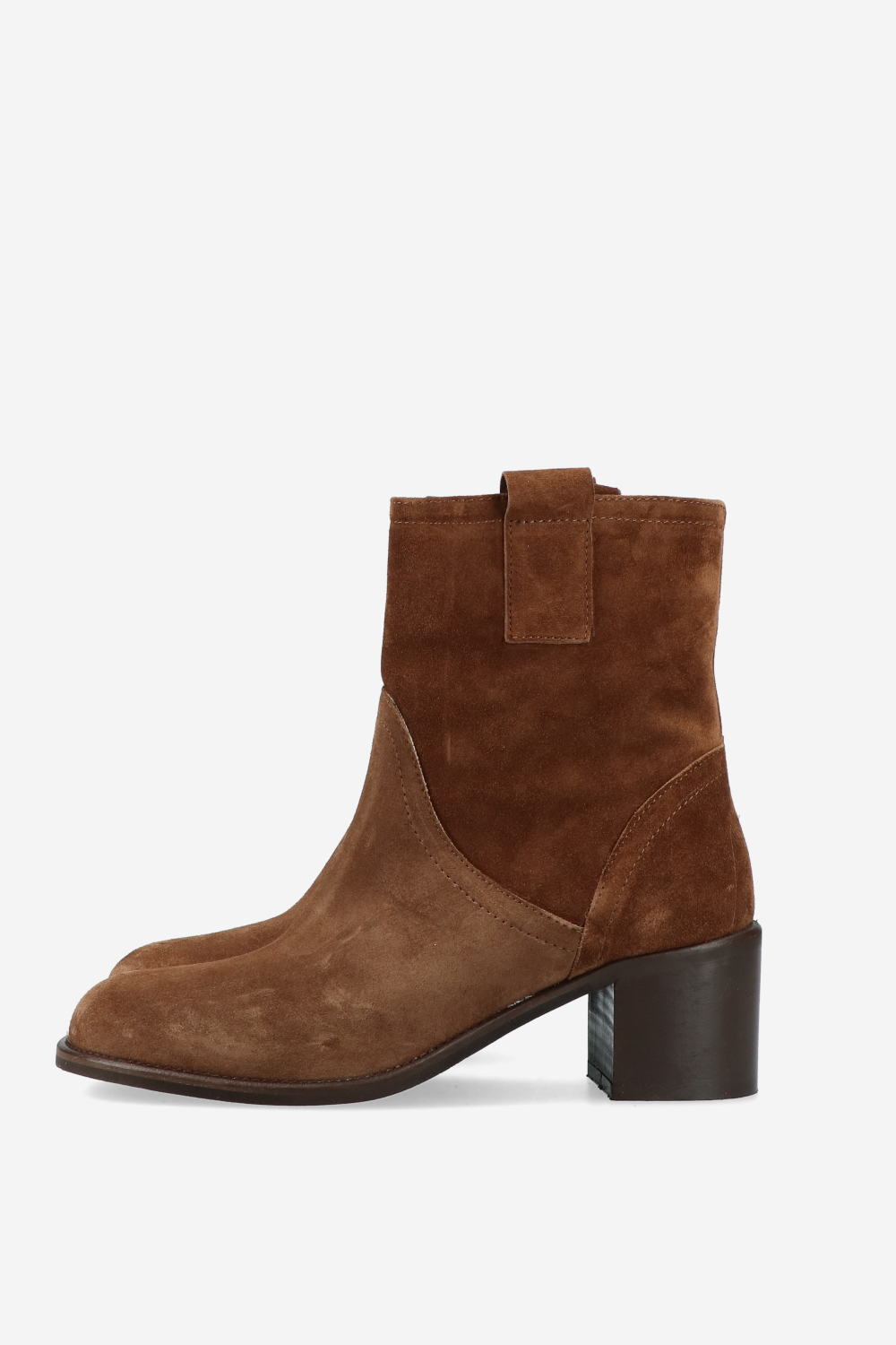Suede ankle boots