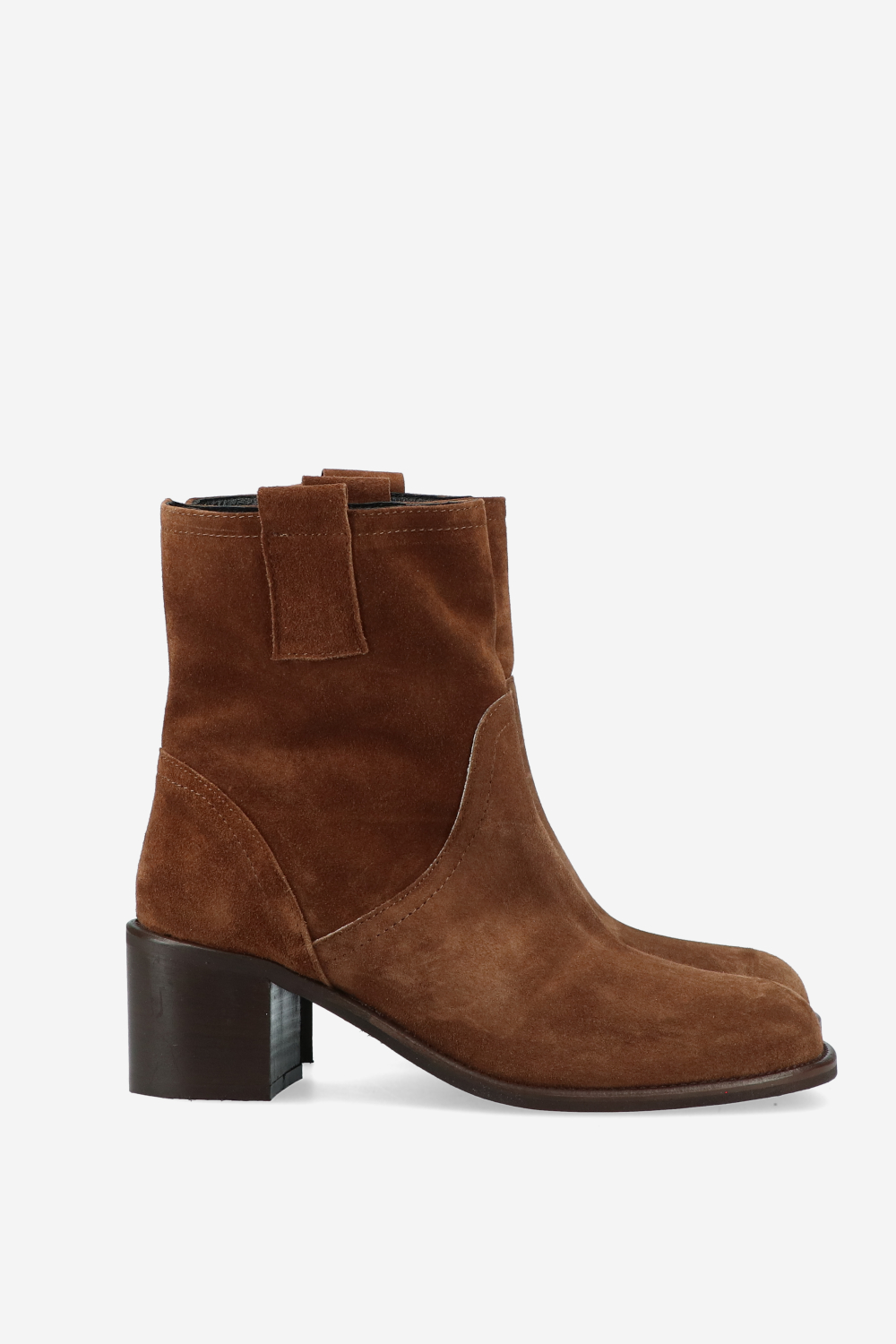 Suede ankle boots