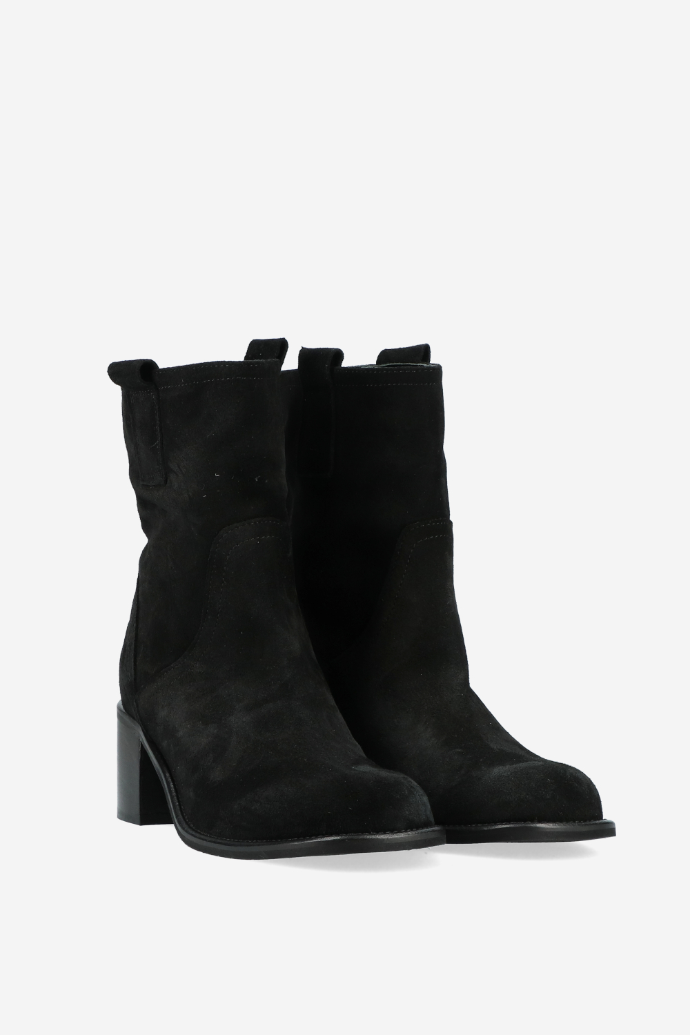 Suede ankle boots