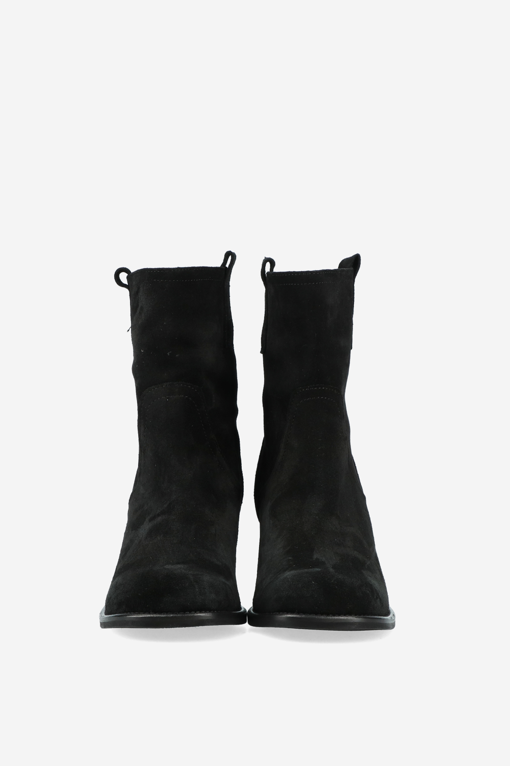 Suede ankle boots