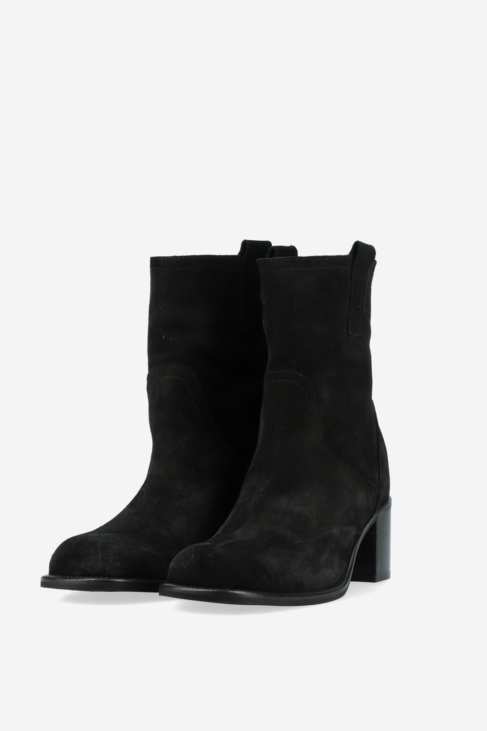 Suede ankle boots