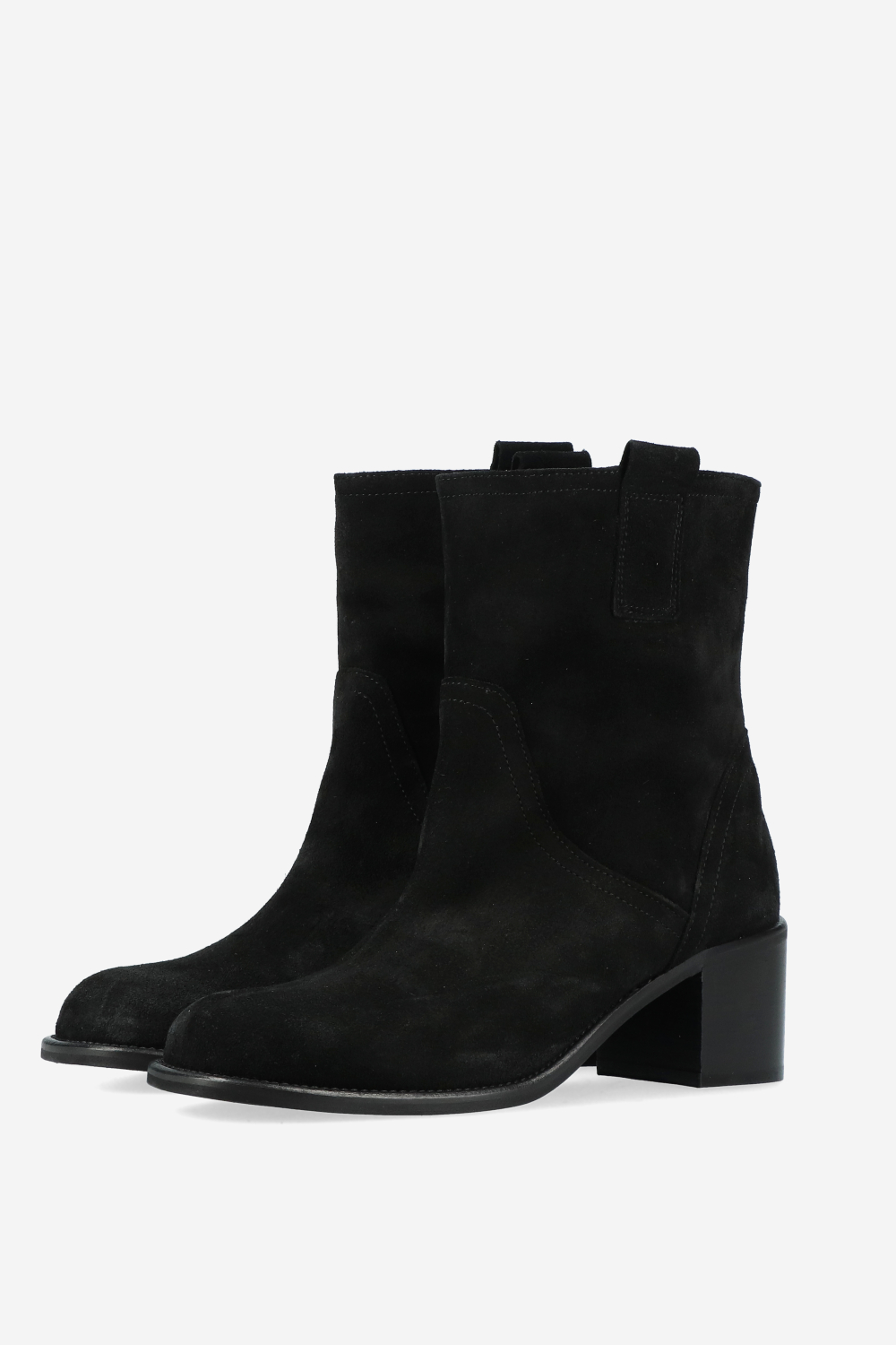Suede ankle boots
