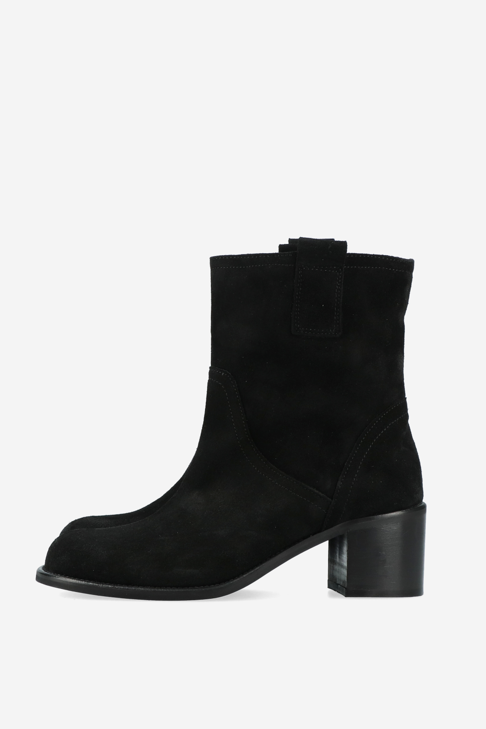 Suede ankle boots