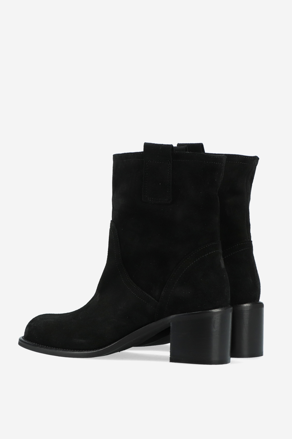 Suede ankle boots