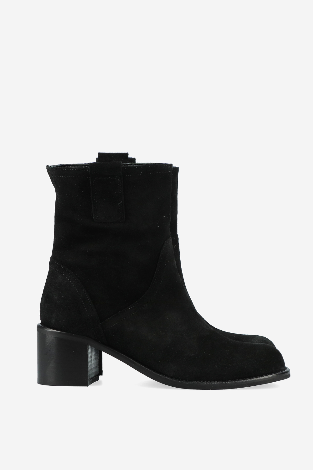 Suede ankle boots