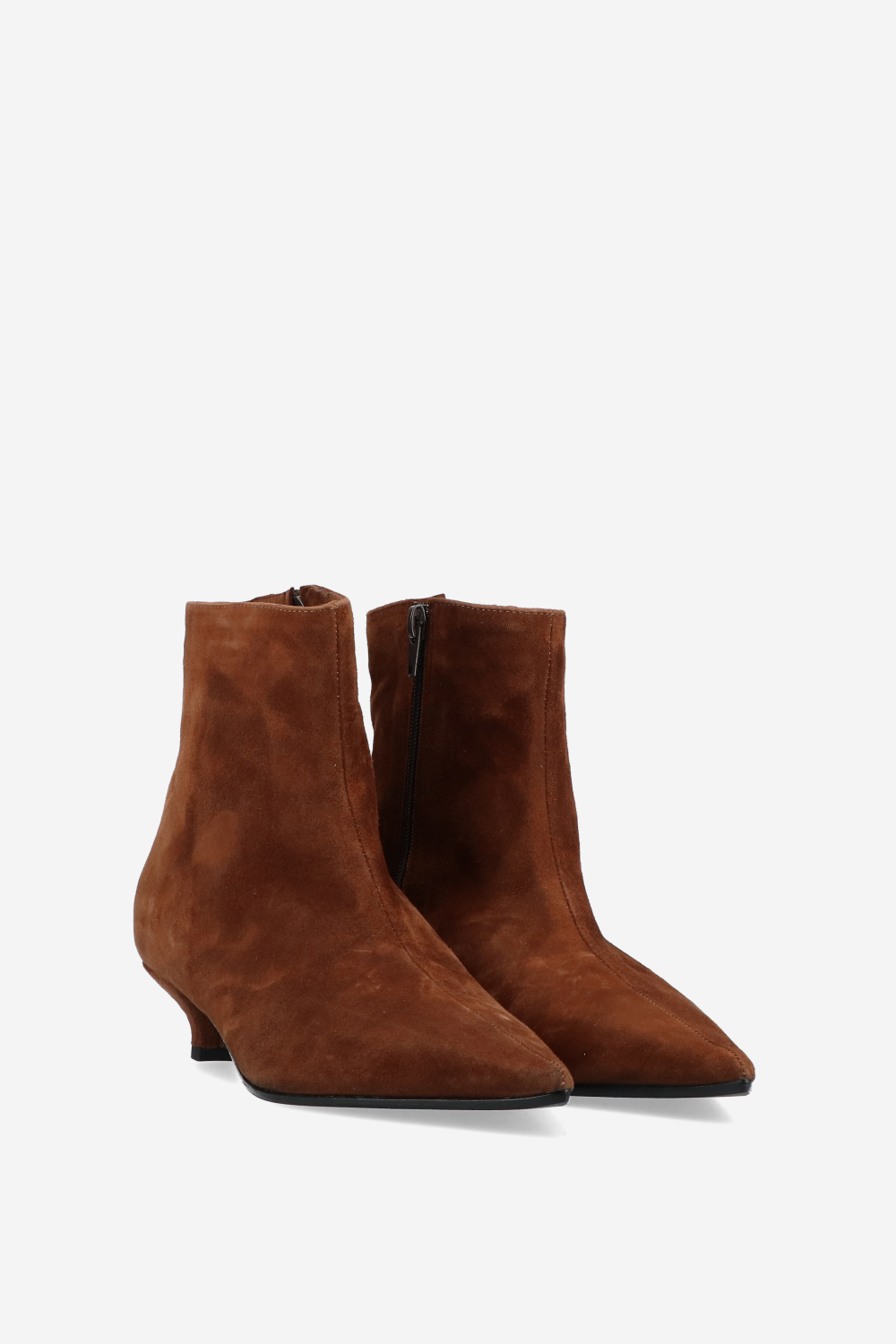 Suede ankle boots
