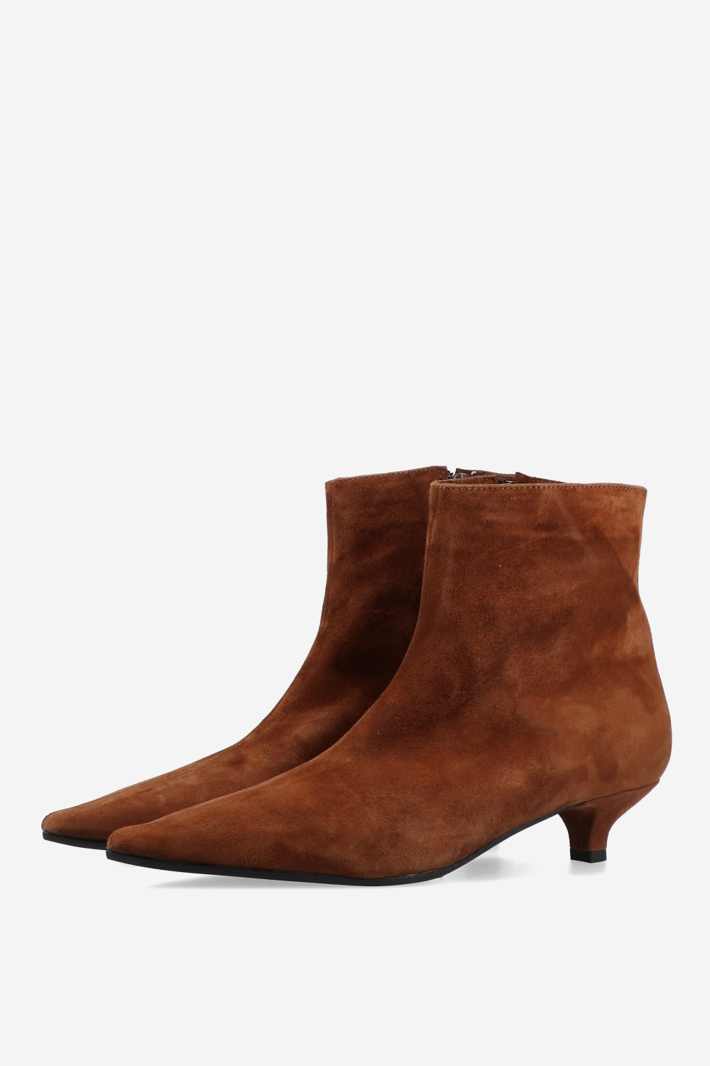 Suede ankle boots