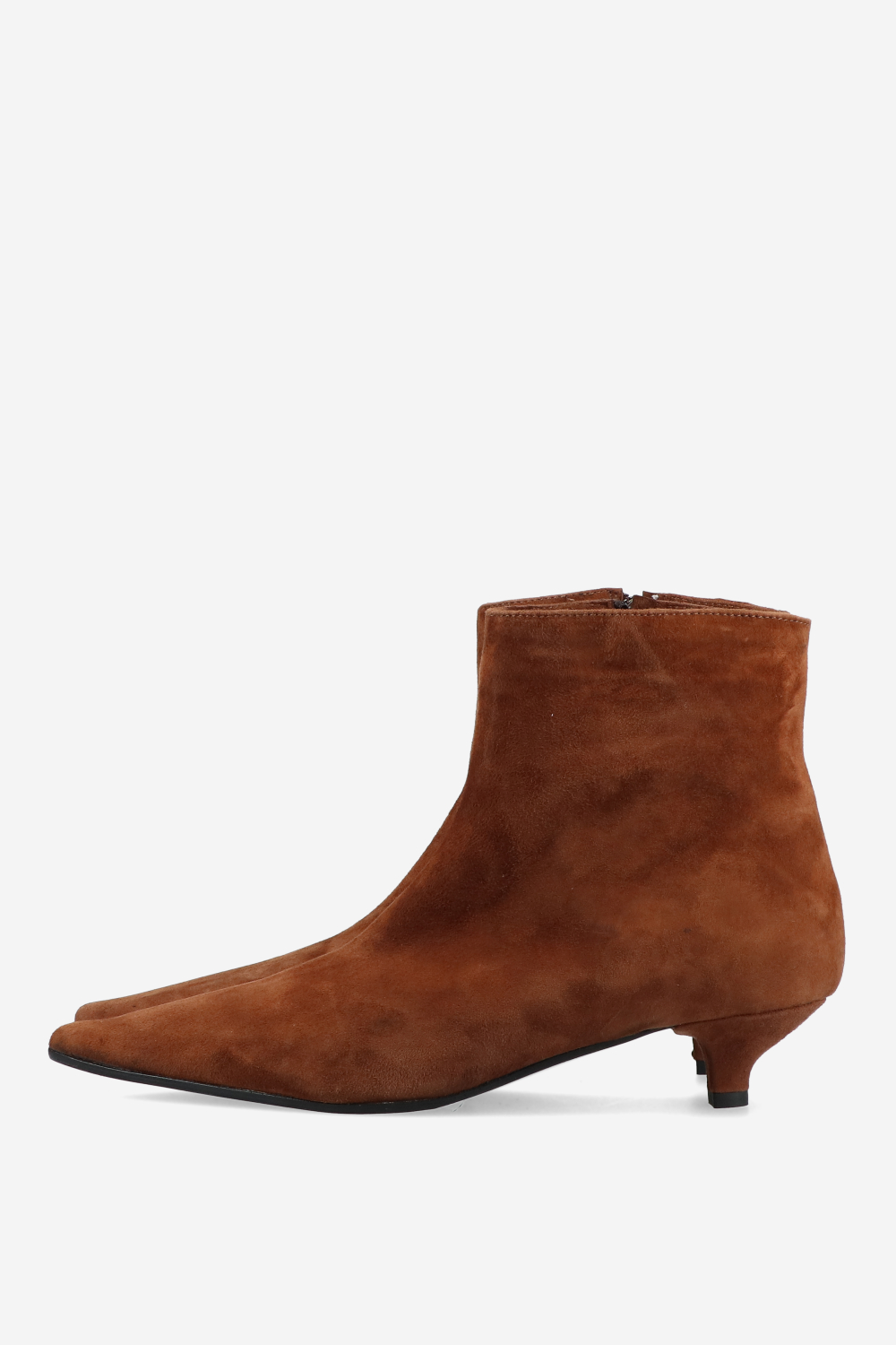 Suede ankle boots