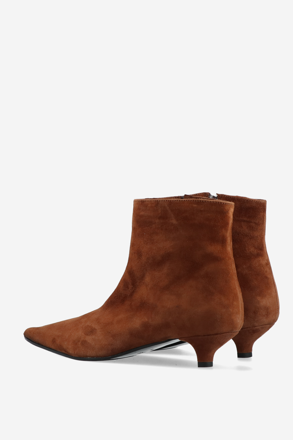 Suede ankle boots