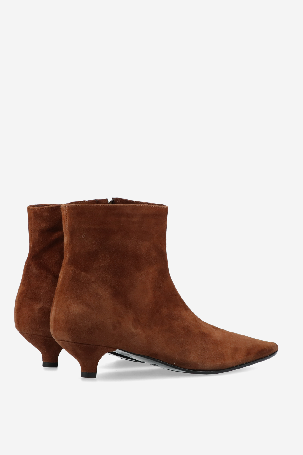 Suede ankle boots