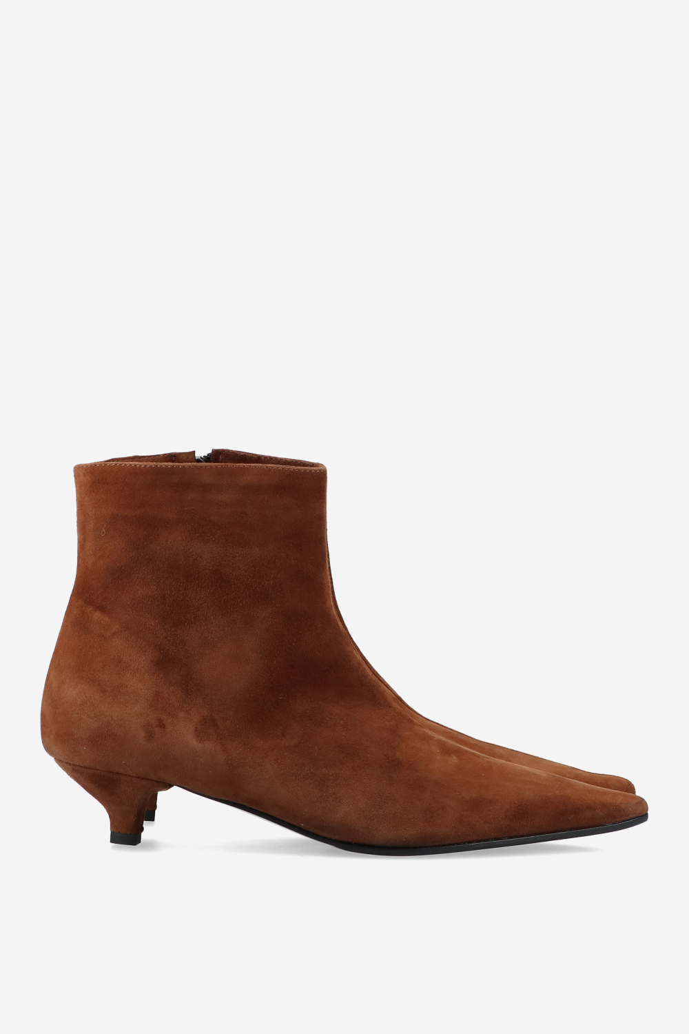 Suede ankle boots