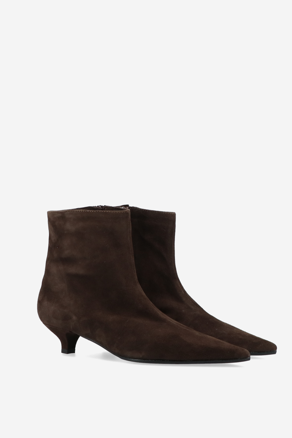 Suede ankle boots