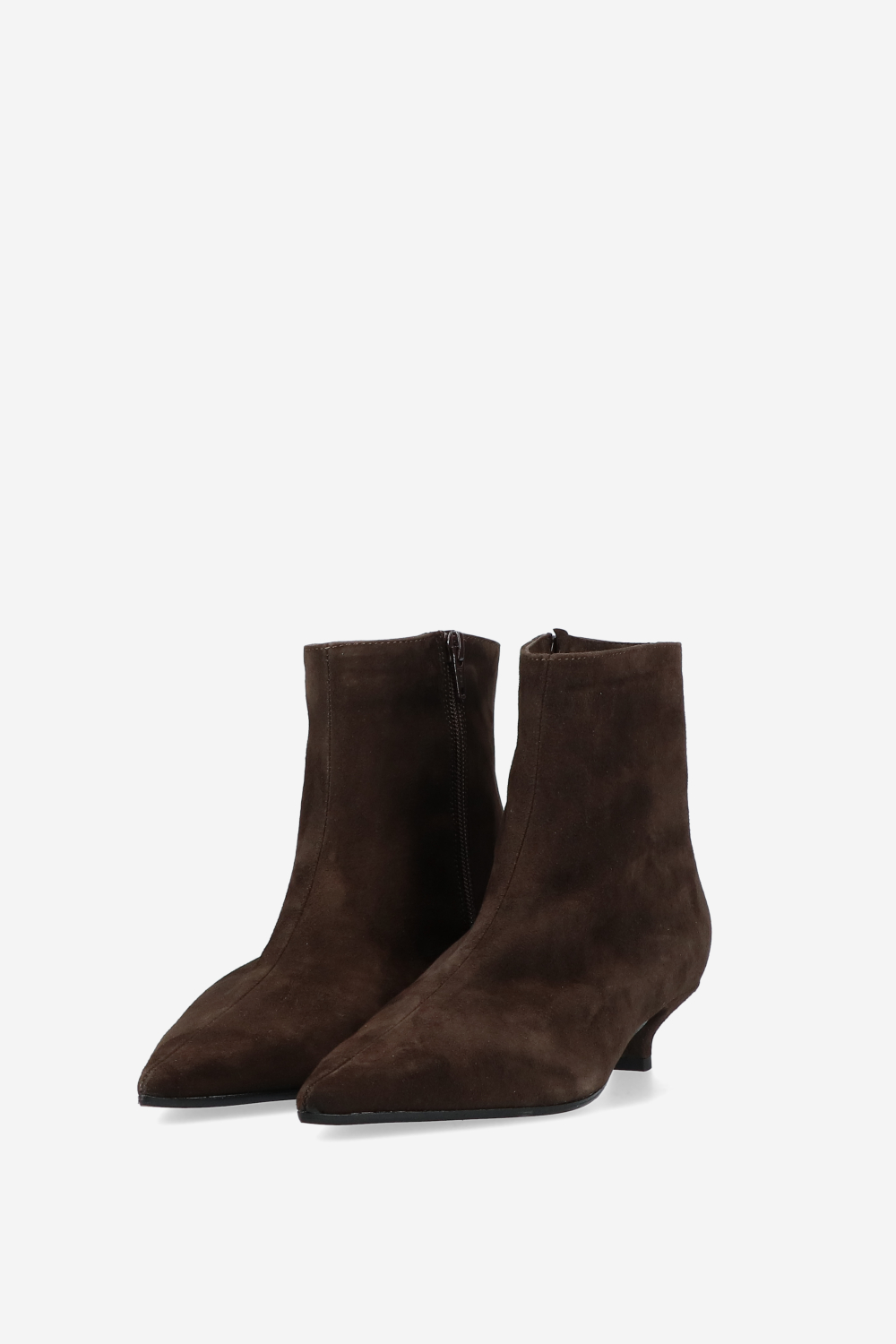 Suede ankle boots