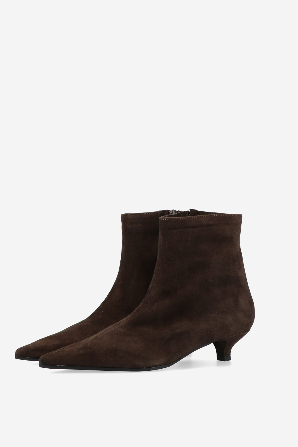Suede ankle boots