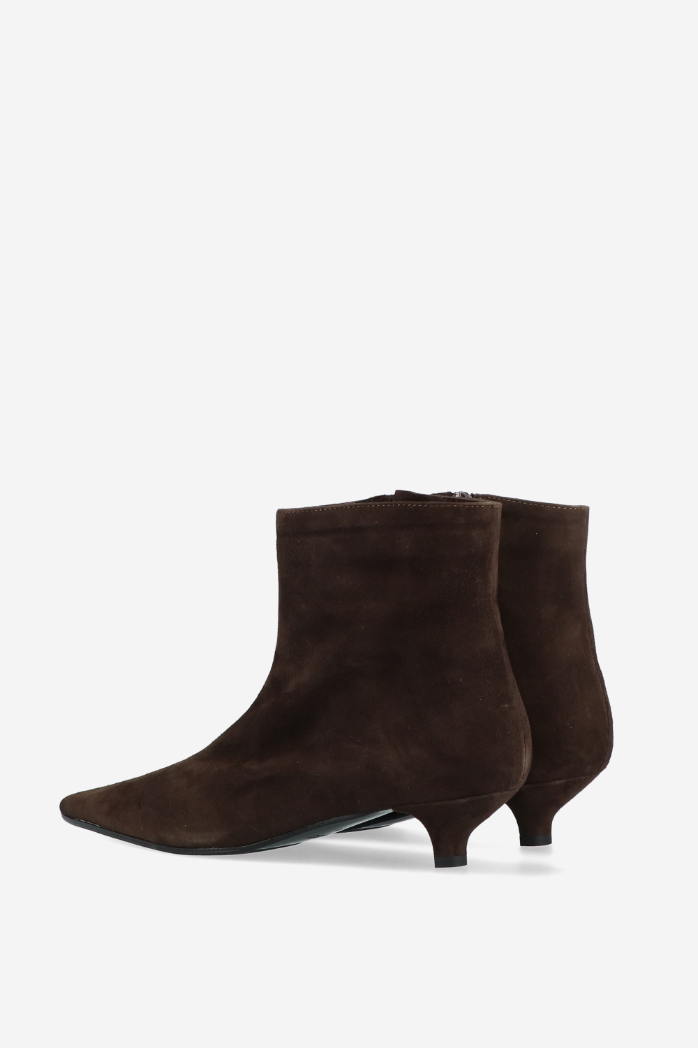 Suede ankle boots