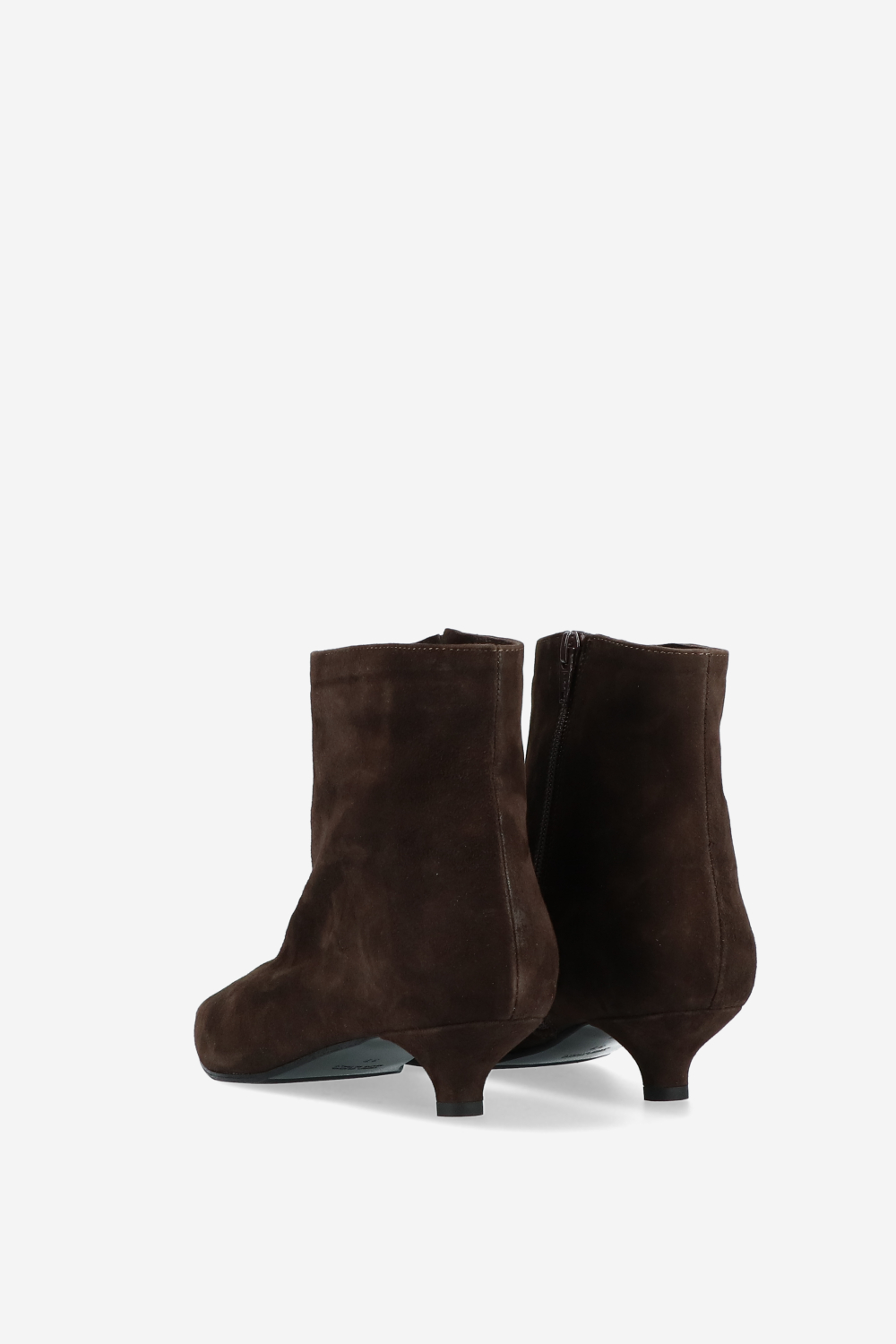 Suede ankle boots