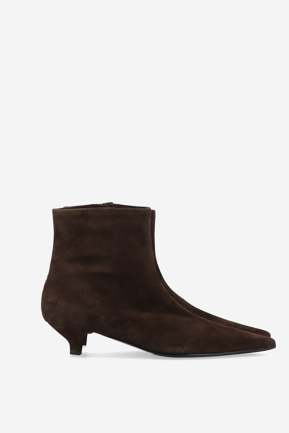 Suede ankle boots