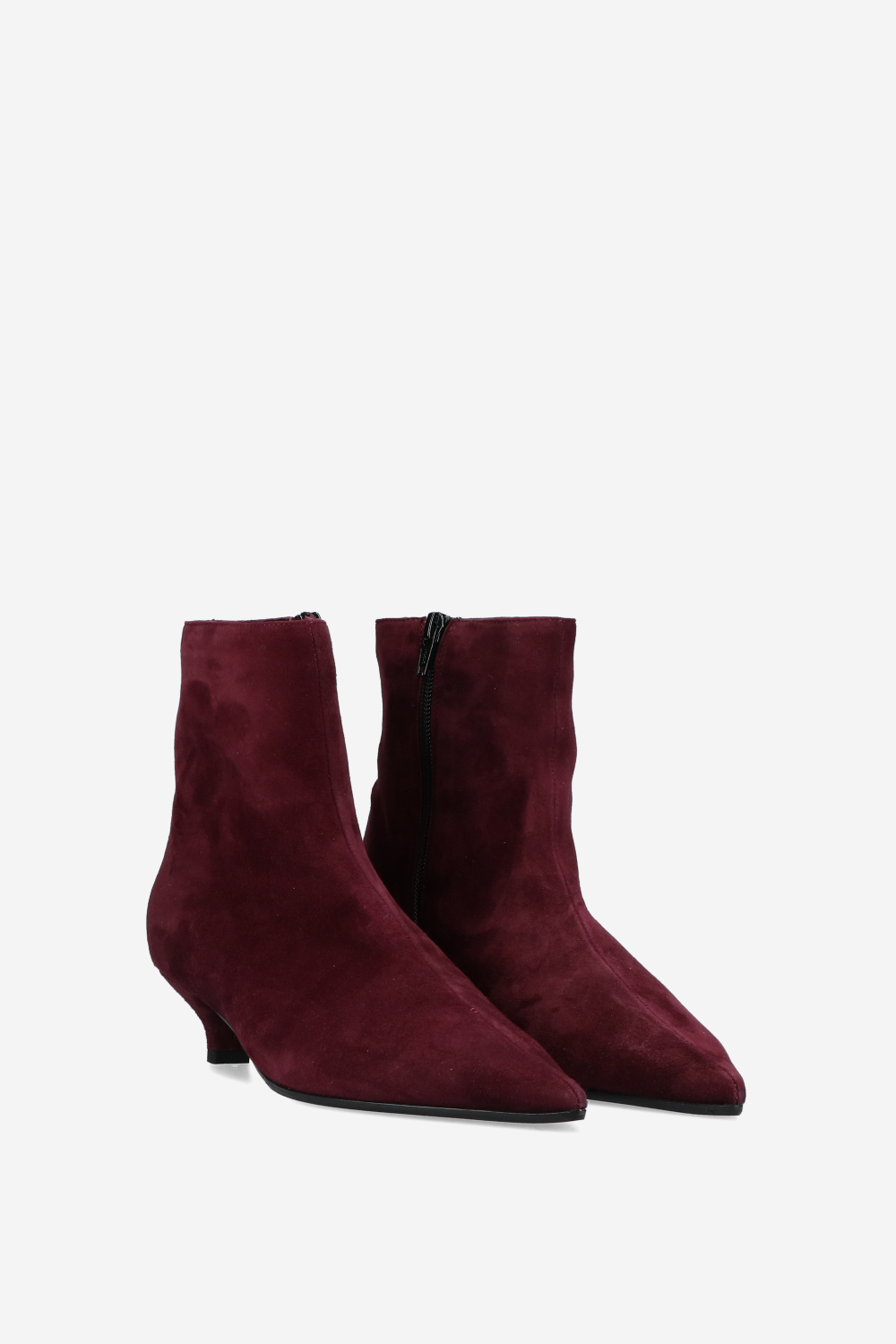 Suede ankle boots