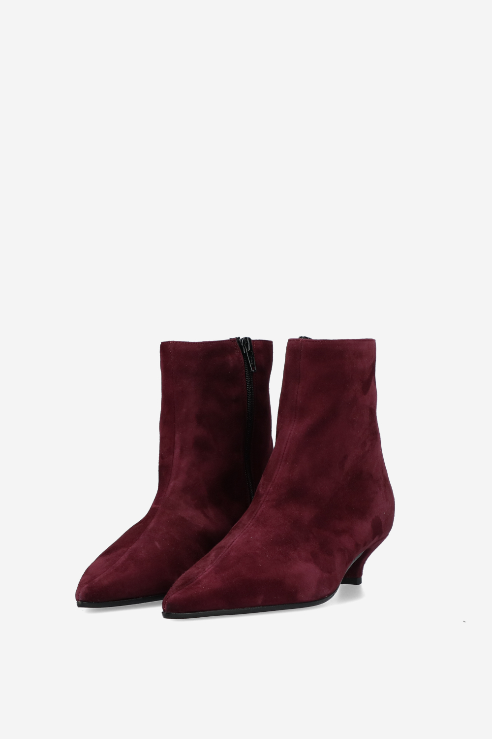 Suede ankle boots