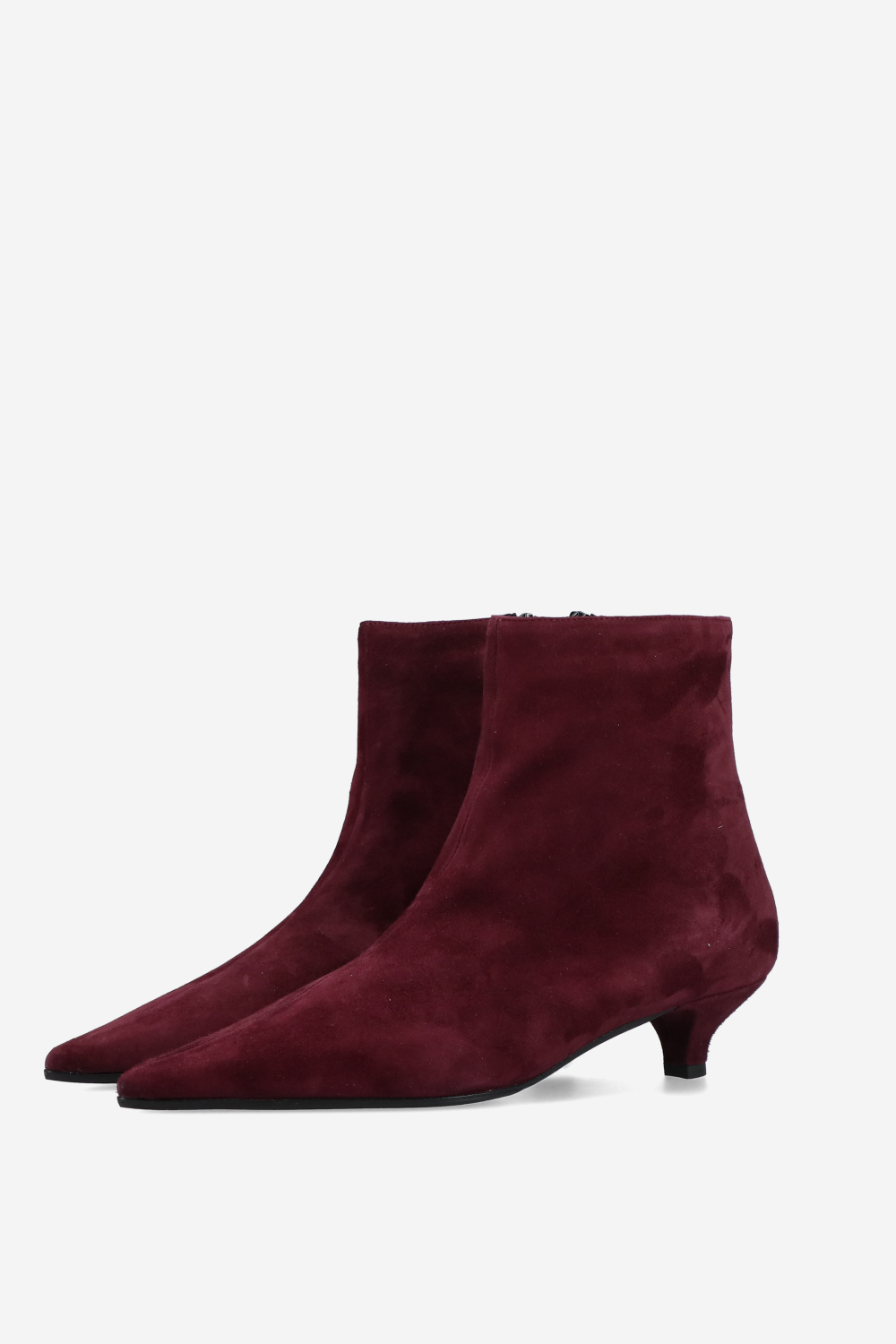 Suede ankle boots
