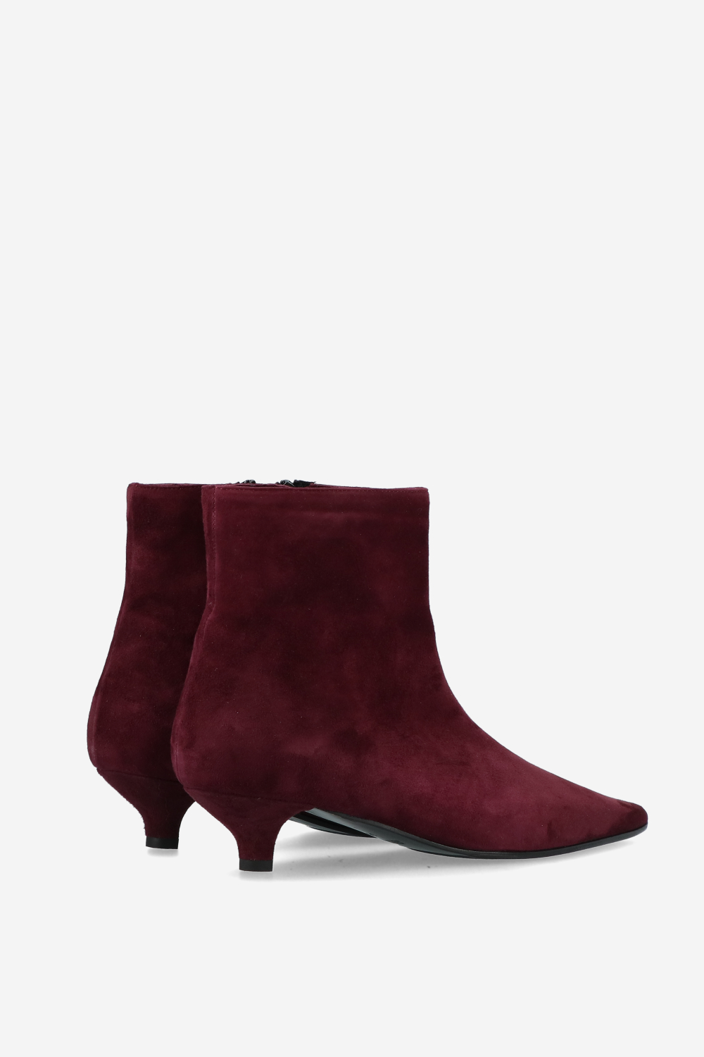 Suede ankle boots