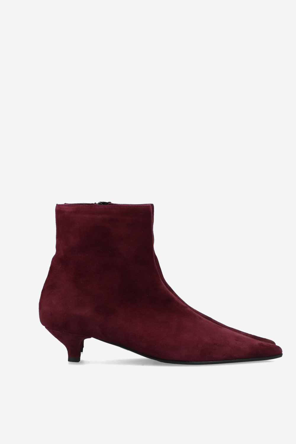 Suede ankle boots