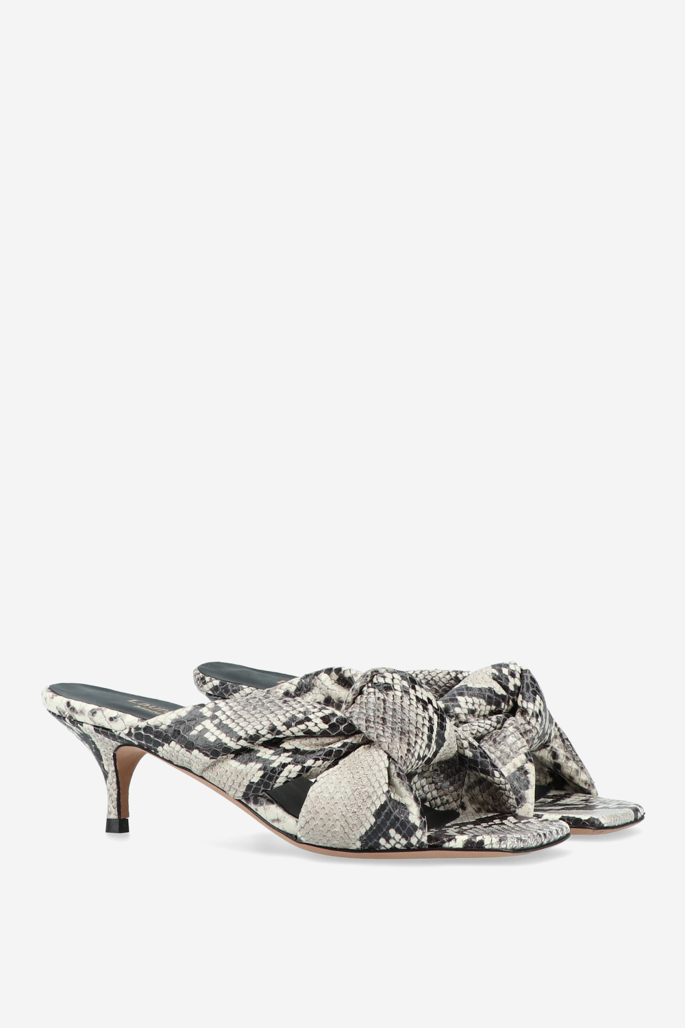 Laura Ricci - Knotted python sandals