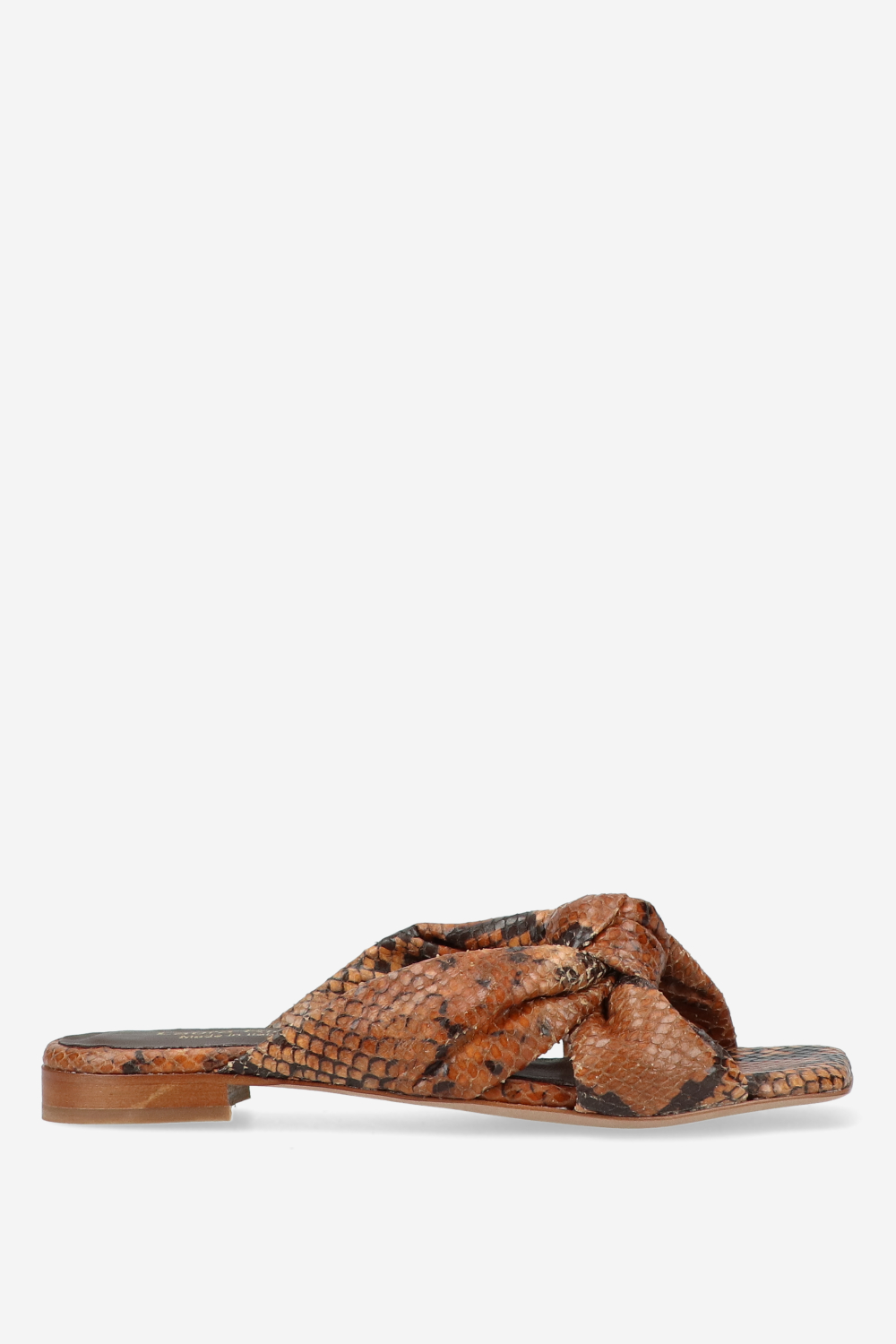 Laura Ricci - Knotted python sandals
