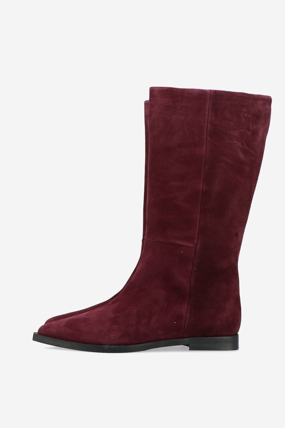 Slouchy suede boots