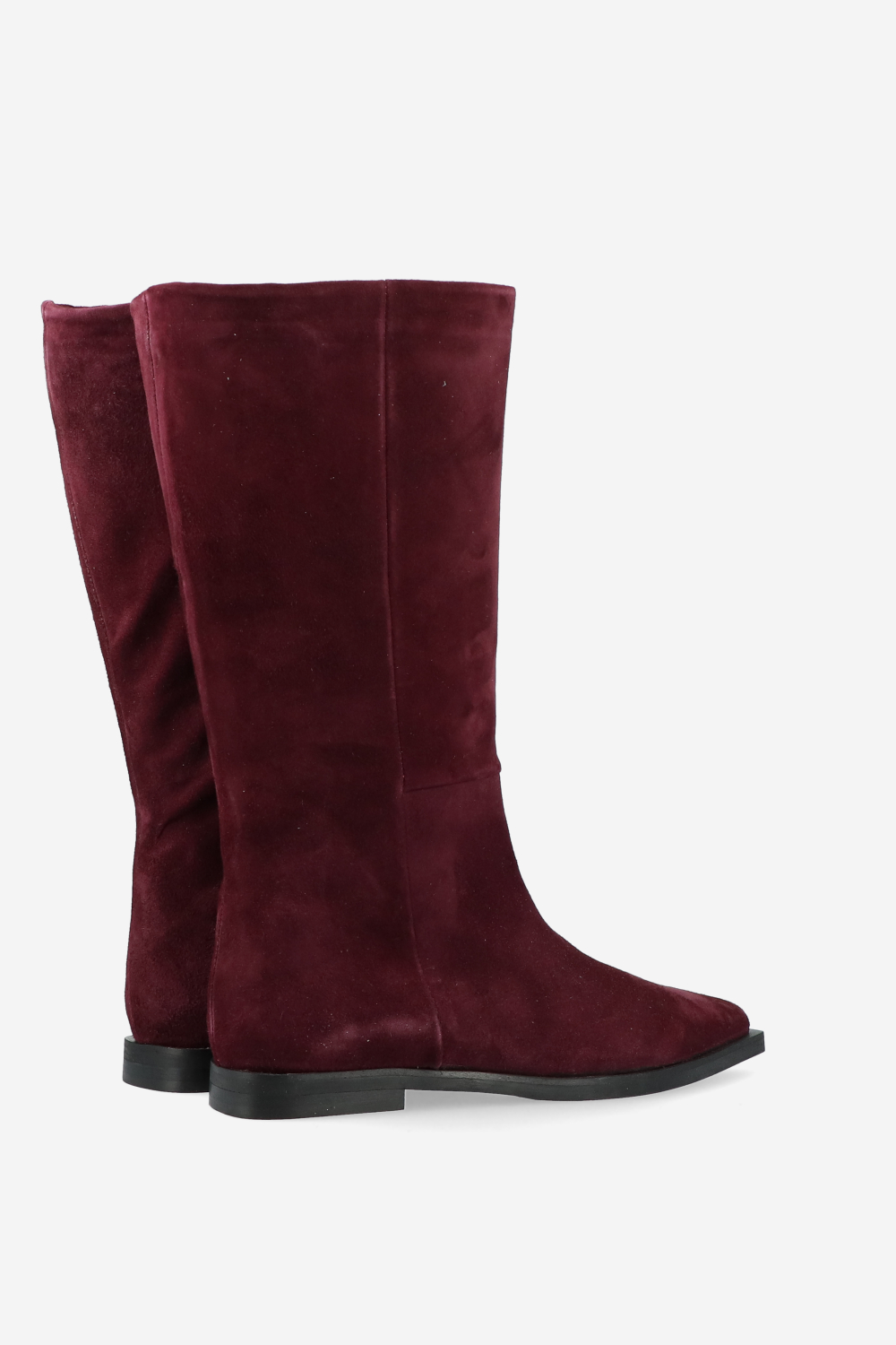 Slouchy suede boots