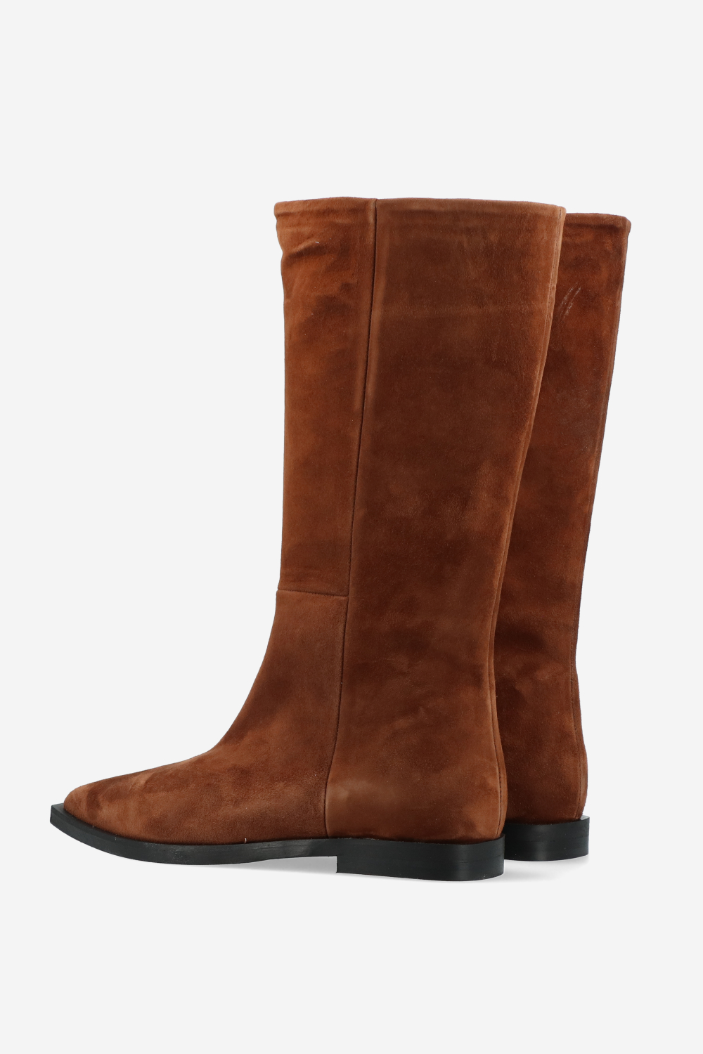 Slouchy suede boots