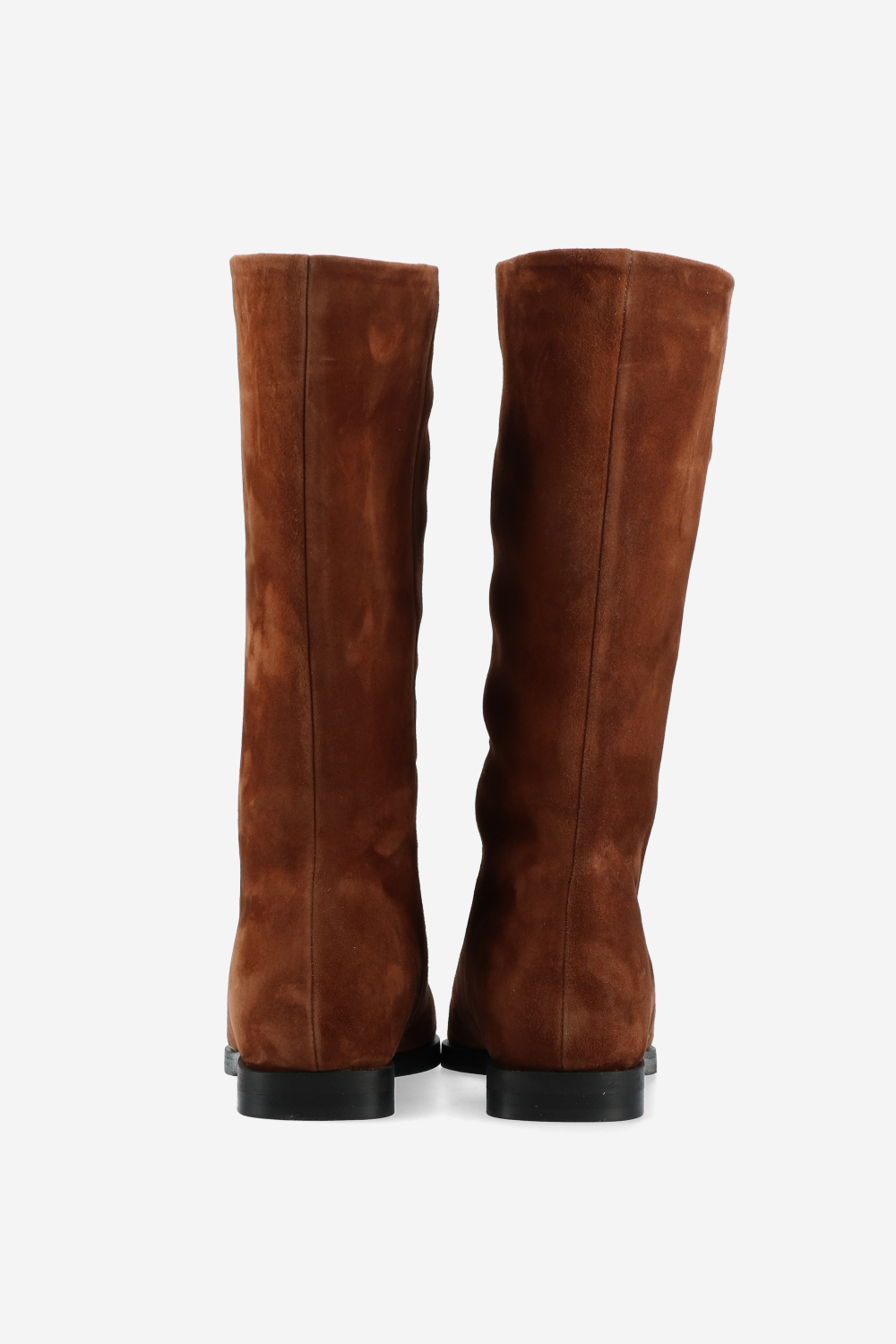 Slouchy suede boots
