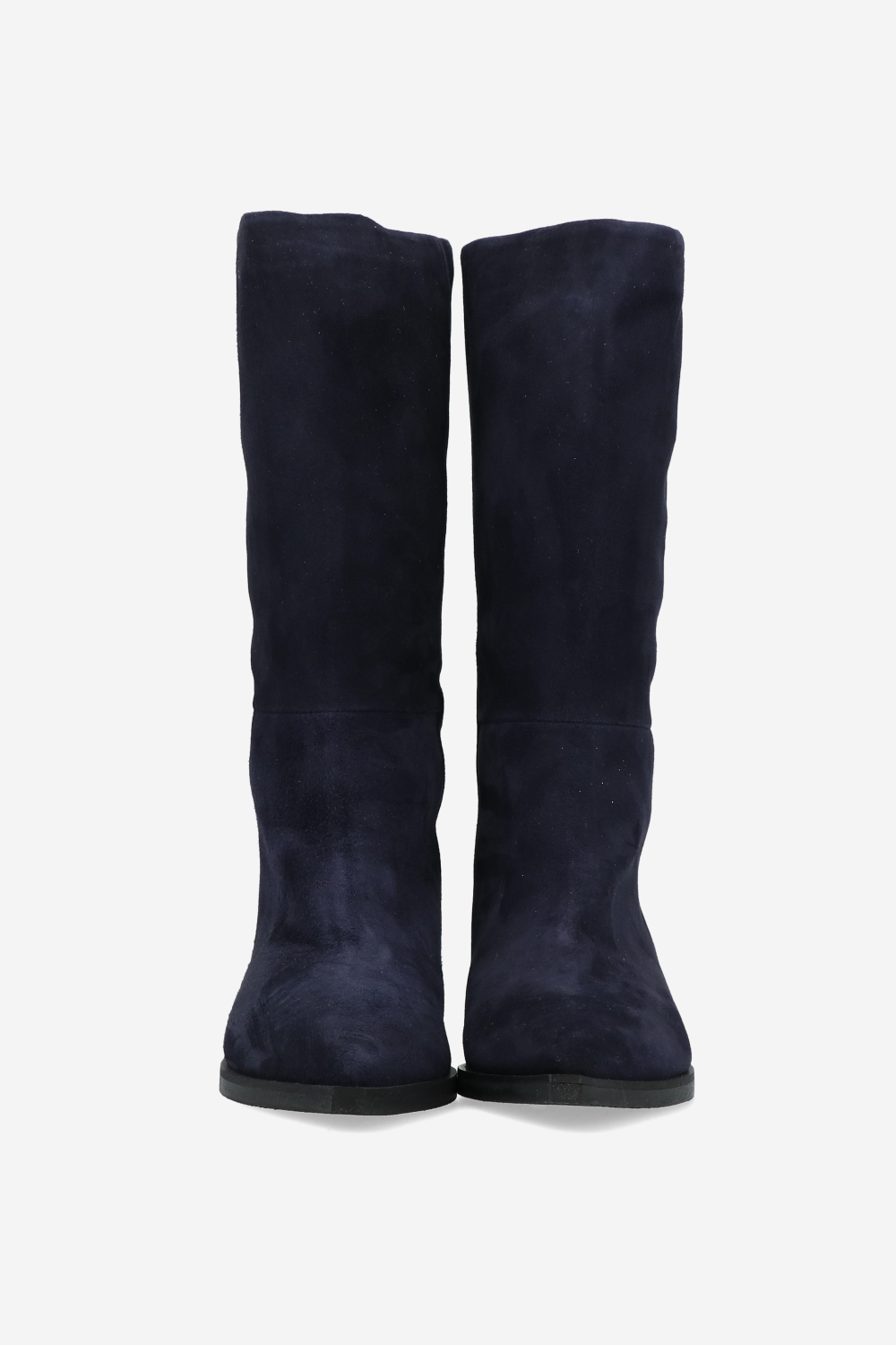 Slouchy suede boots