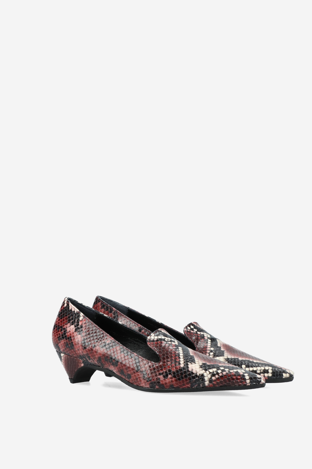 Laura Ricci - Pointed-toe leather pumps