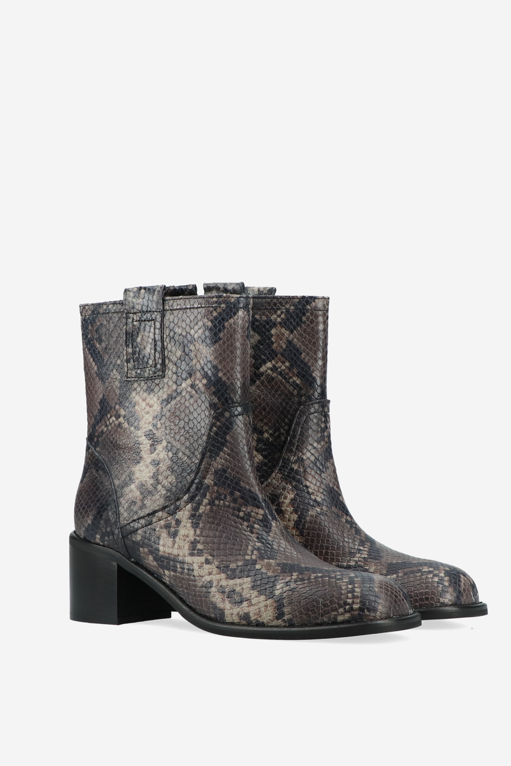 Laura Ricci - Pitone leather ankle boots