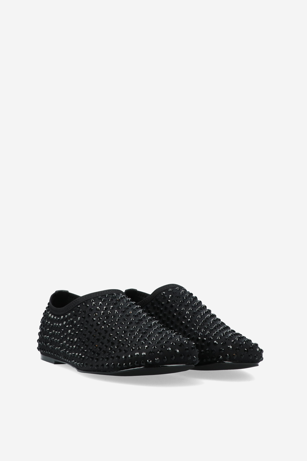 Embellished scuba loafers