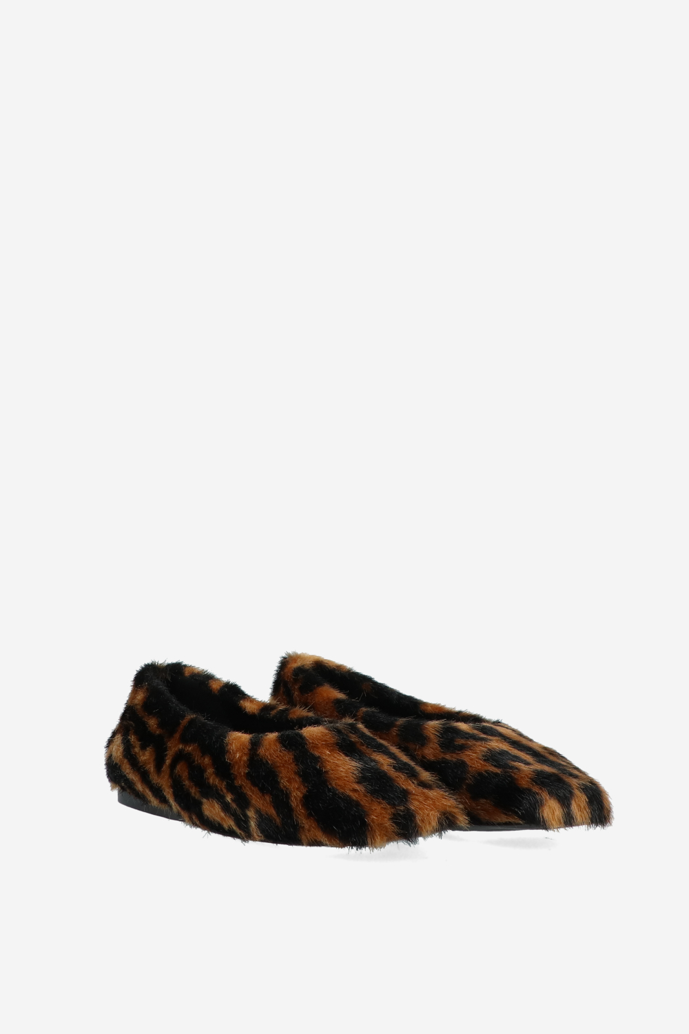 Alice faux fur ballerinas