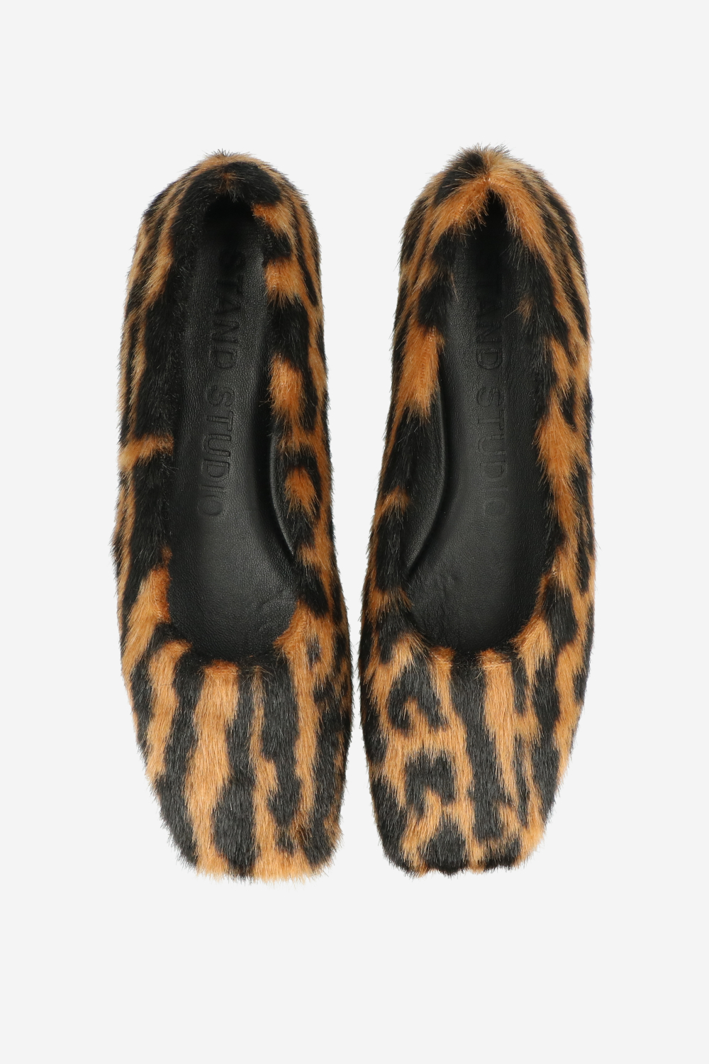 Alice faux fur ballerinas