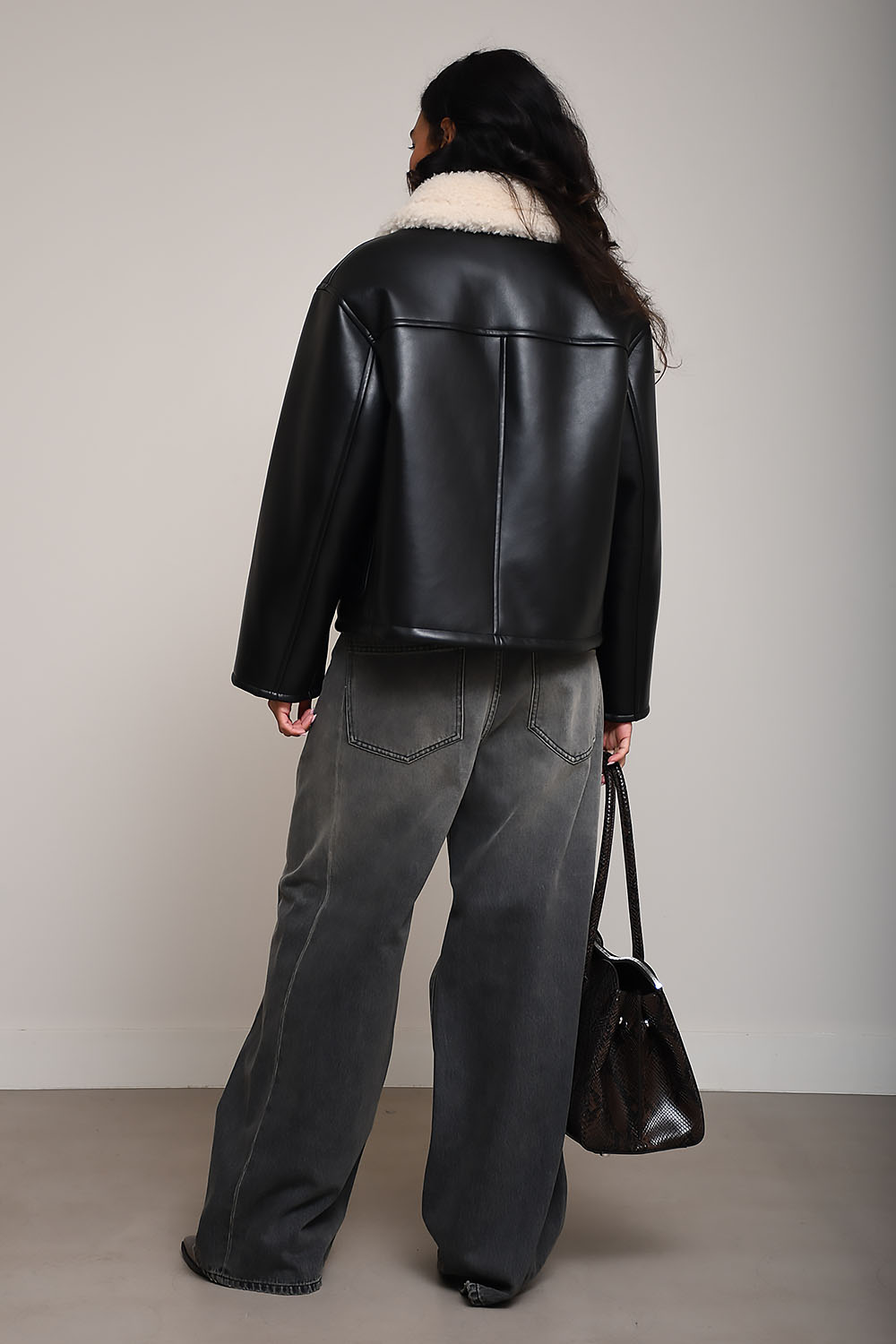 Kaz faux shearling jacket