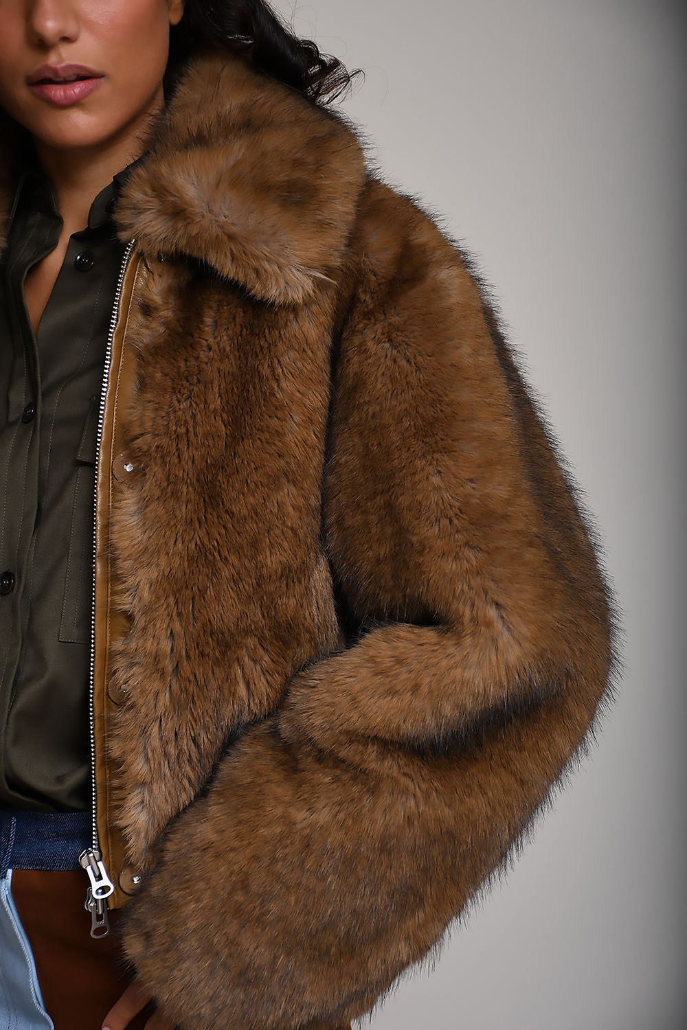 Lena faux fur jacket