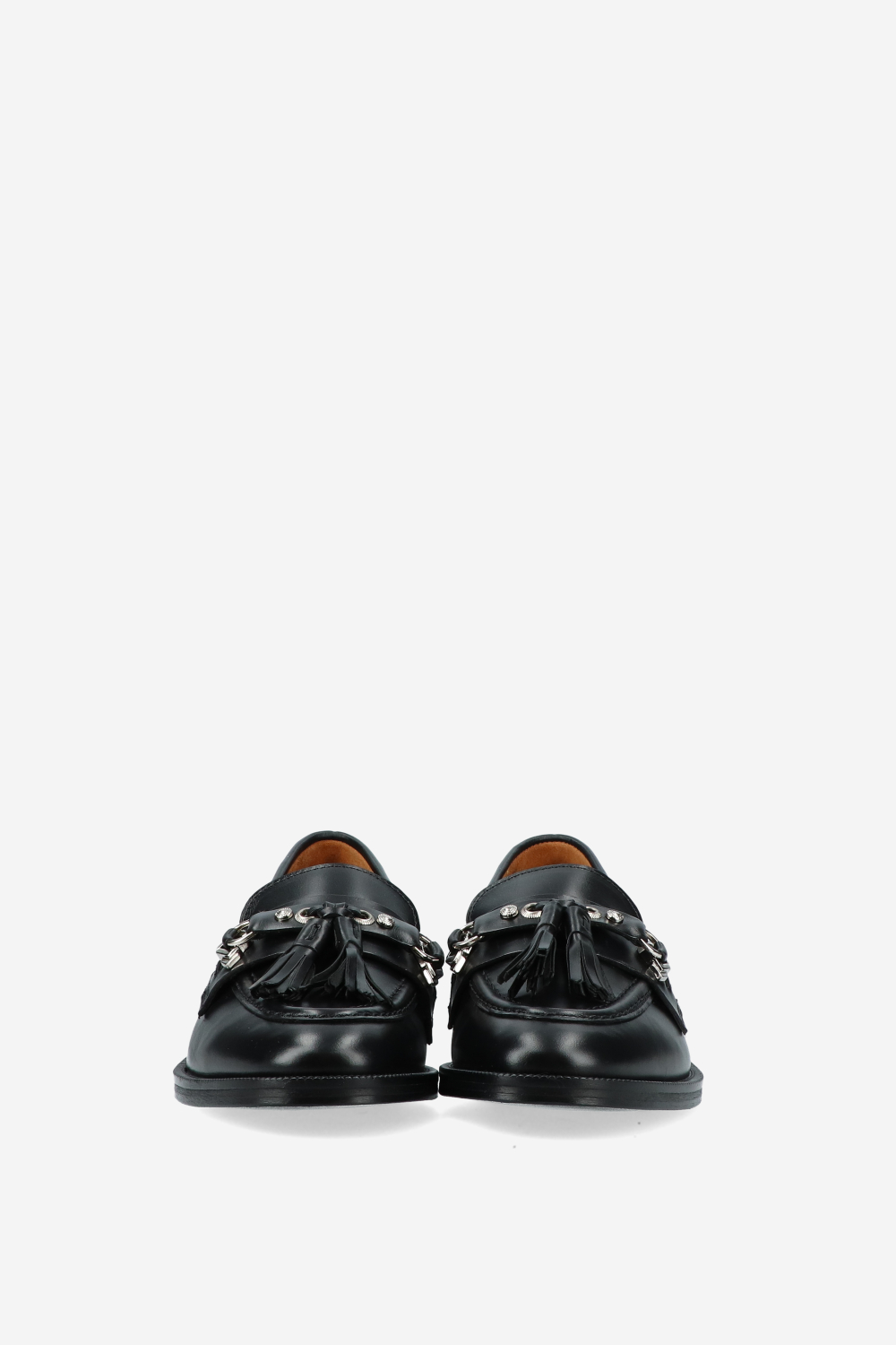 Polished leather loafers
