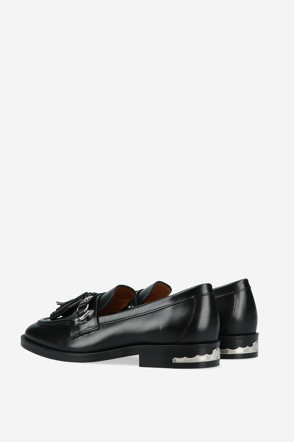 Polished leather loafers