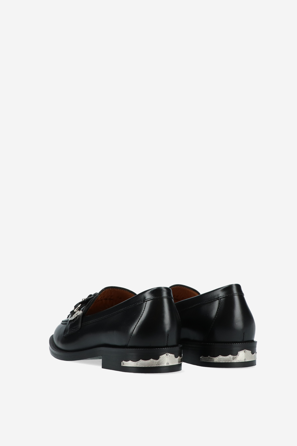 Polished leather loafers