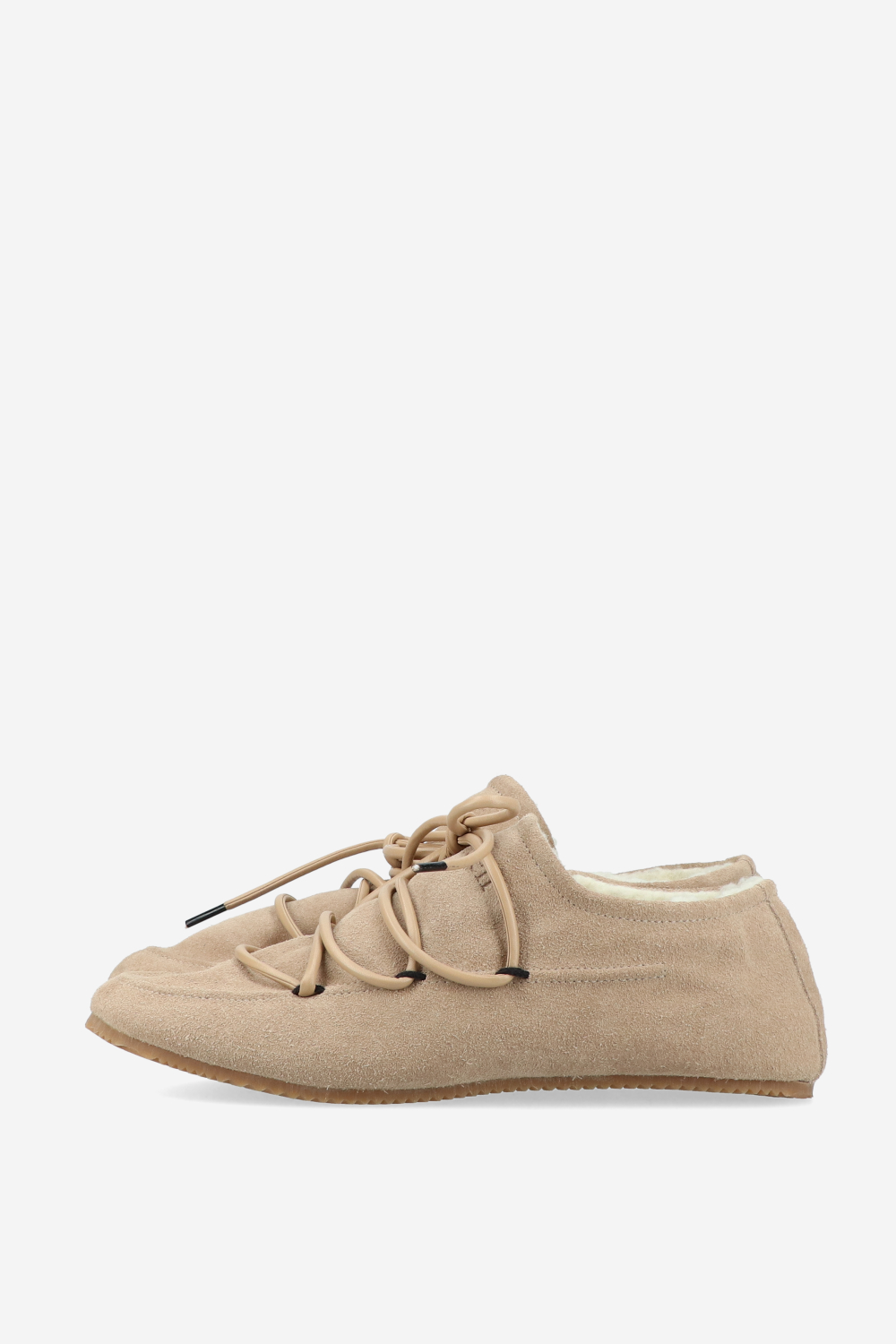 Wallet suede loafers