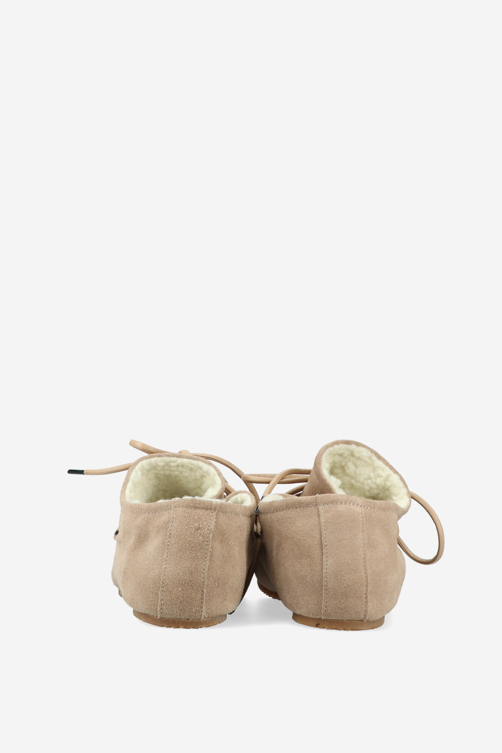 Wallet suede loafers