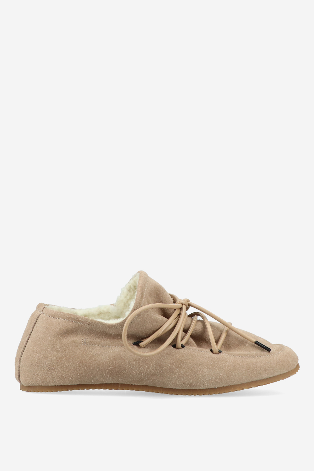Rien Studio - Wallet suede loafers