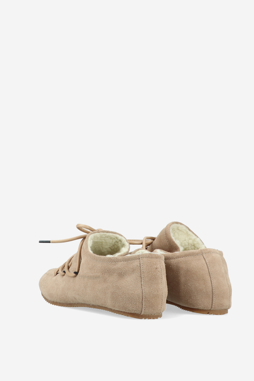 Wallet suede loafers