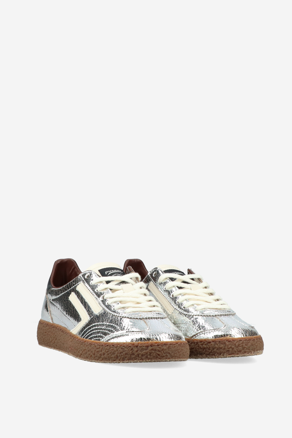 6.01 XS vegan leather cracked sneakers